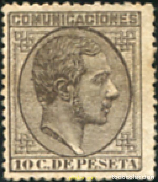 Sellos: 699204 HINGED ESPA&Ntilde;A 1878 ALFONSO XII