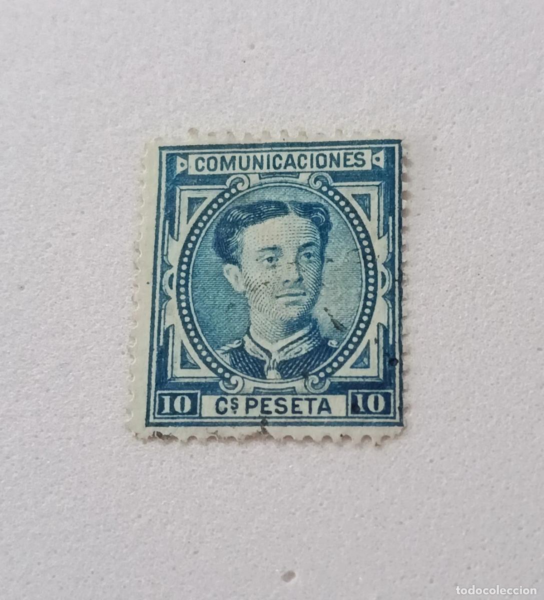 Sellos: sellos Espa&ntilde;a 1876, Edifil 175 usado