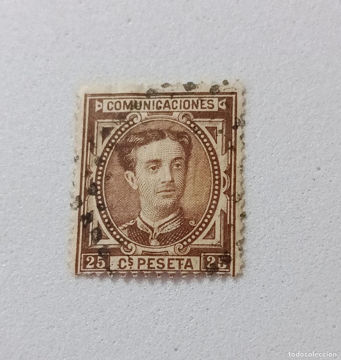 Sellos: sellos Espa&ntilde;a 1876, Edifil 177 usado
