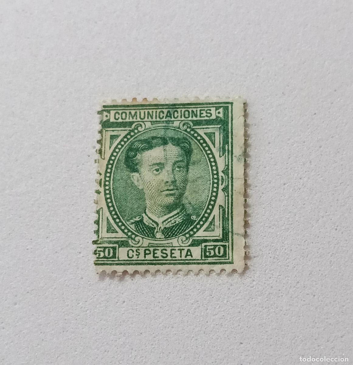Sellos: sellos Espa&ntilde;a 1876, Edifil 179 usado