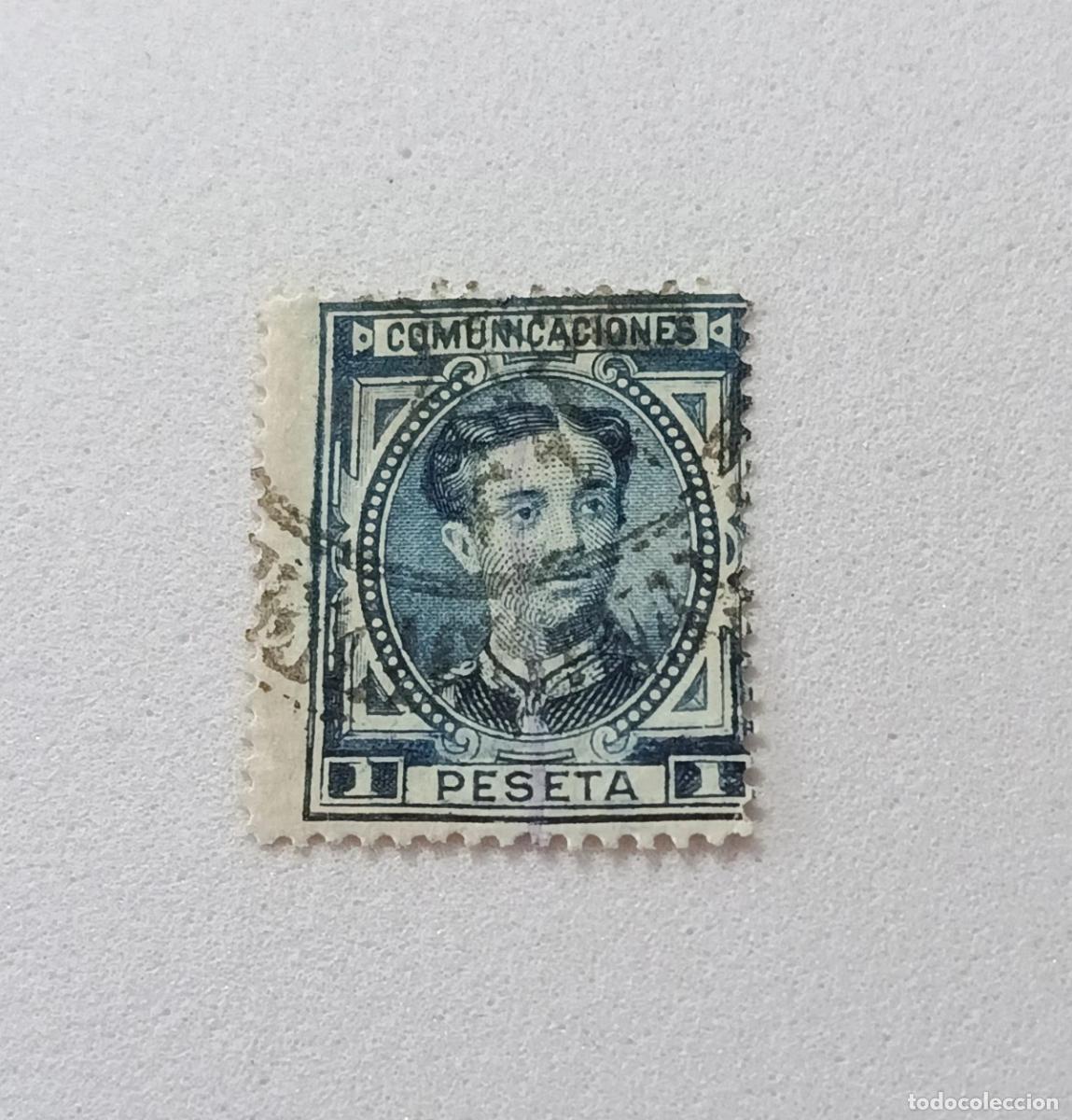 Sellos: sellos Espa&ntilde;a 1876, Edifil 180 usado