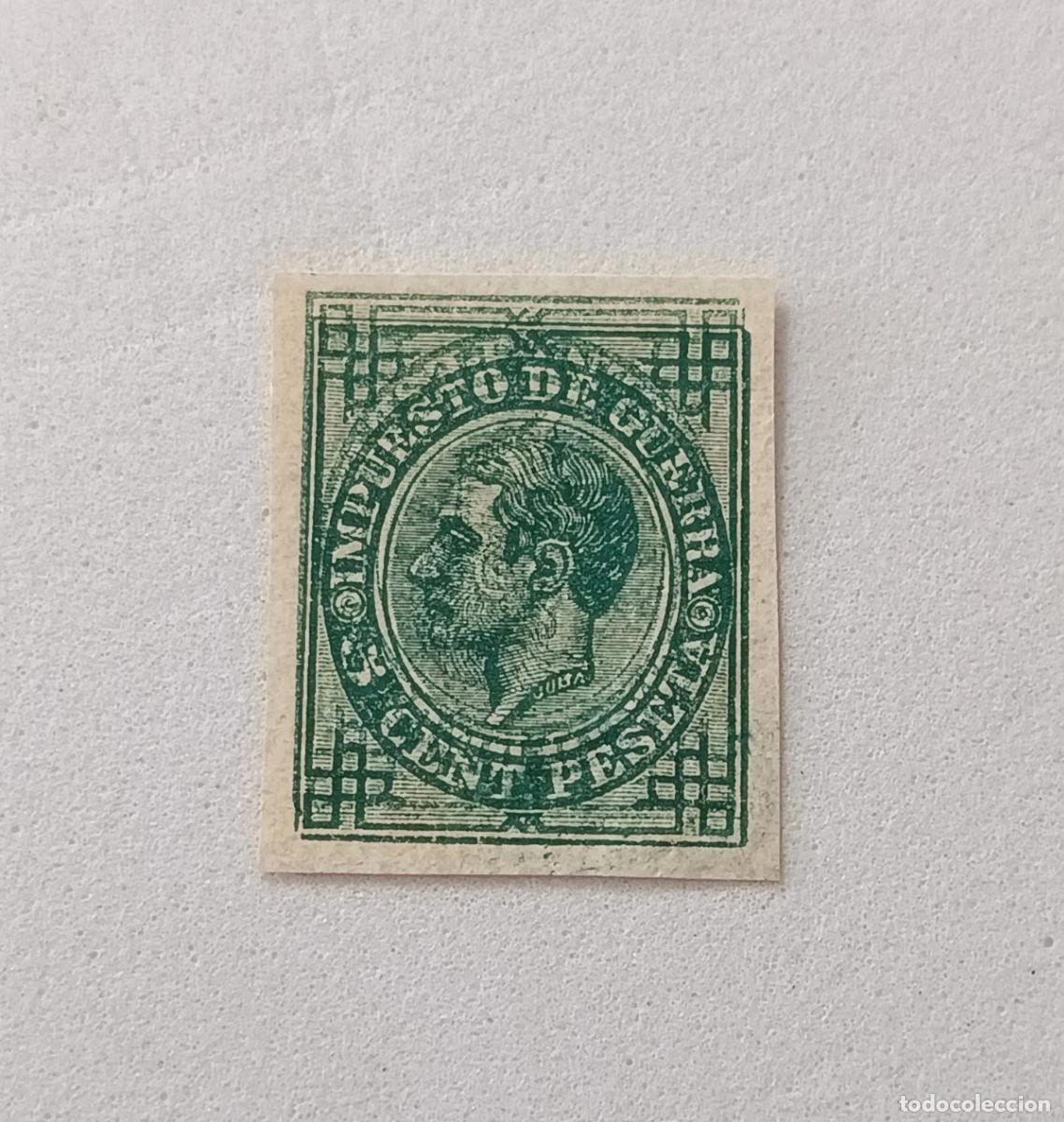 Sellos: sellos Espa&ntilde;a 1876, Edifil 183 sin dentar