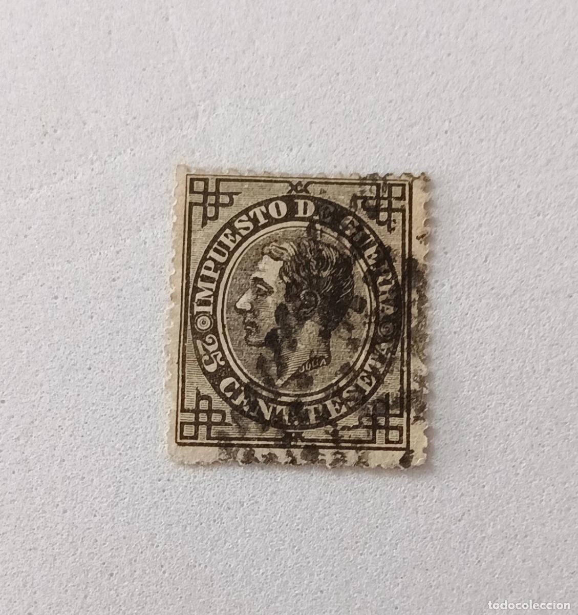 Sellos: sellos Espa&ntilde;a 1876, Edifil 185 usado
