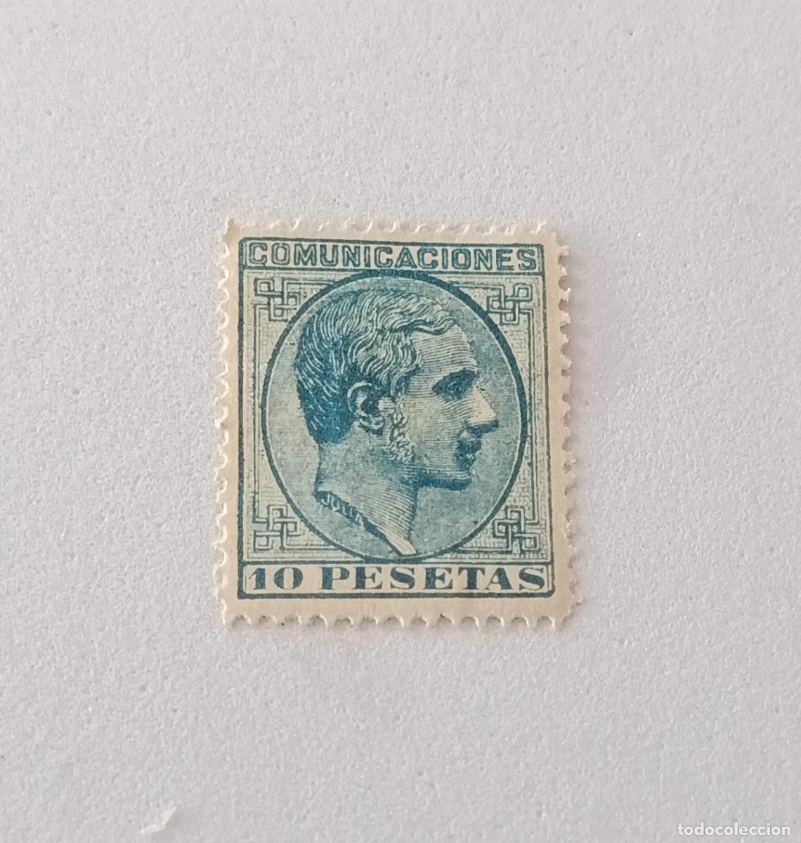 Sellos: sellos Espa&ntilde;a 1878, Edifil 199