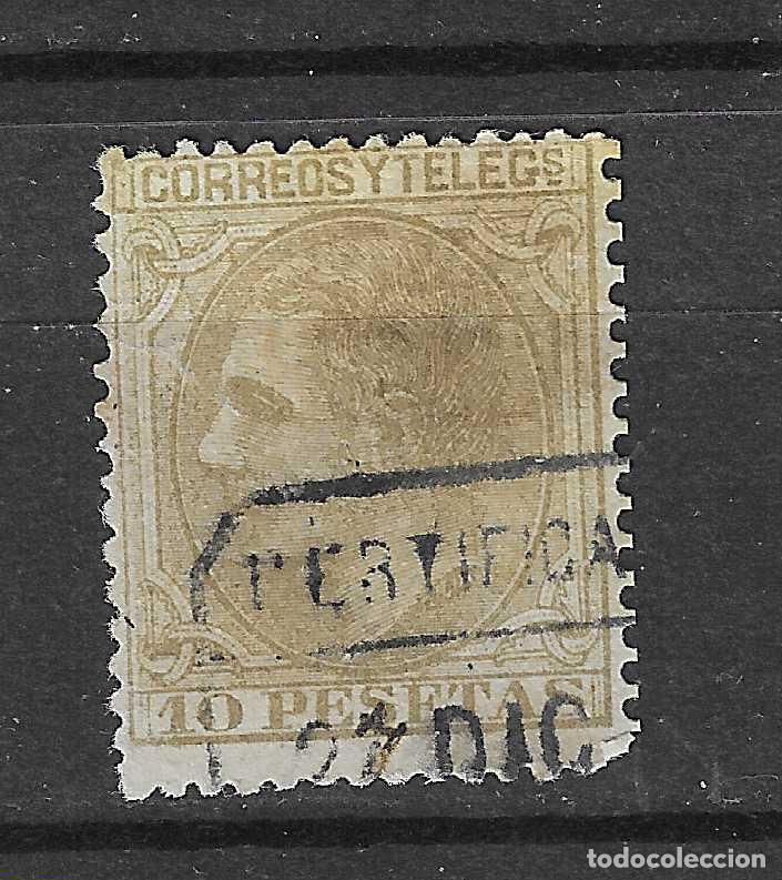 Sellos: 1879 ALFONSO XII EDIFIL 209&ordm; USADO CLAVE