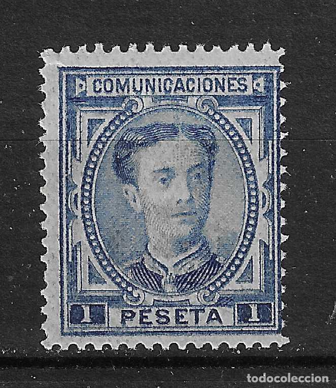 Sellos: 1876 ALFONSO XII EDIFIL 180* NUEVO