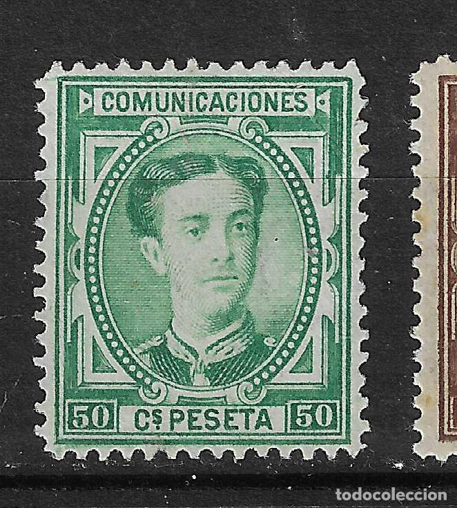Timbres: 1876 ALFONSO XII EDIFIL 179* NUEVO