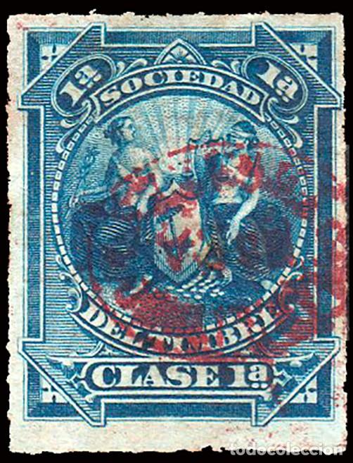 Sellos: Espa&ntilde;a - Fiscales - Sociedad Timbre - Alemany * 118 - 1879 - Habilitado