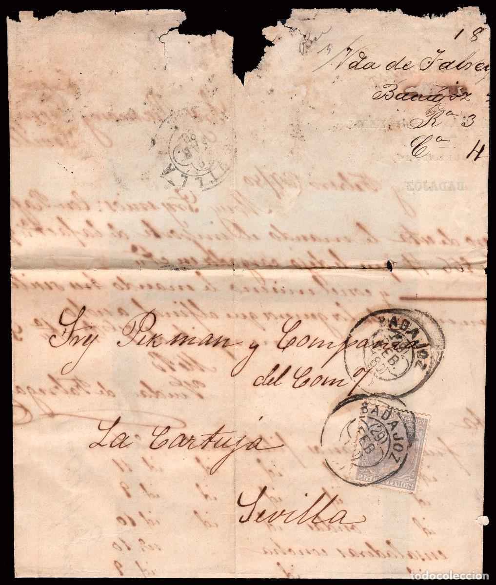 Sellos: Badajoz - Edi o 204 - Carta Mat Tr&eacute;bol &rdquo;Badajoz&rdquo;