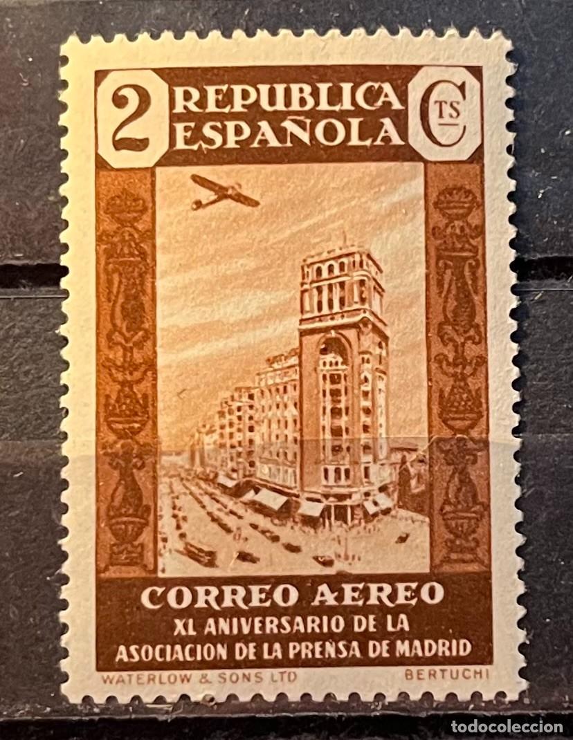 Sellos: 1936 Ass. de la prensa MNH**,centrados,color,goma