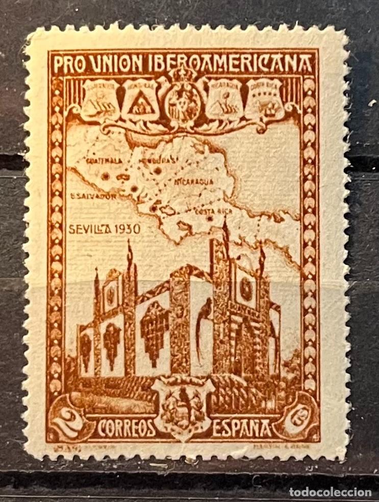 Sellos: 1930,union iberoamericana,centrados,goma,color,MN*