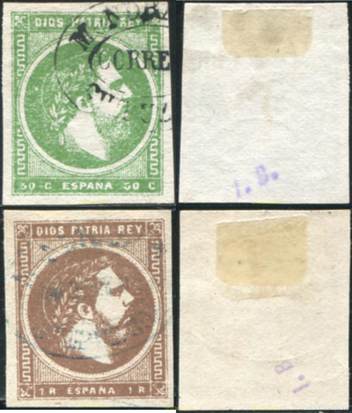 Sellos: 788314 MNH ESPA&Ntilde;A 1875 CARLOS VII