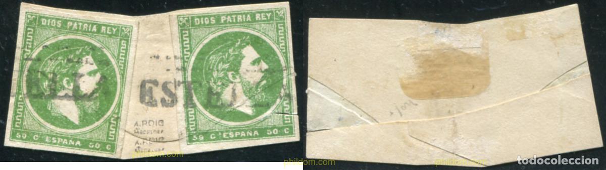 Sellos: 788316 USED ESPA&Ntilde;A 1875 CARLOS VII