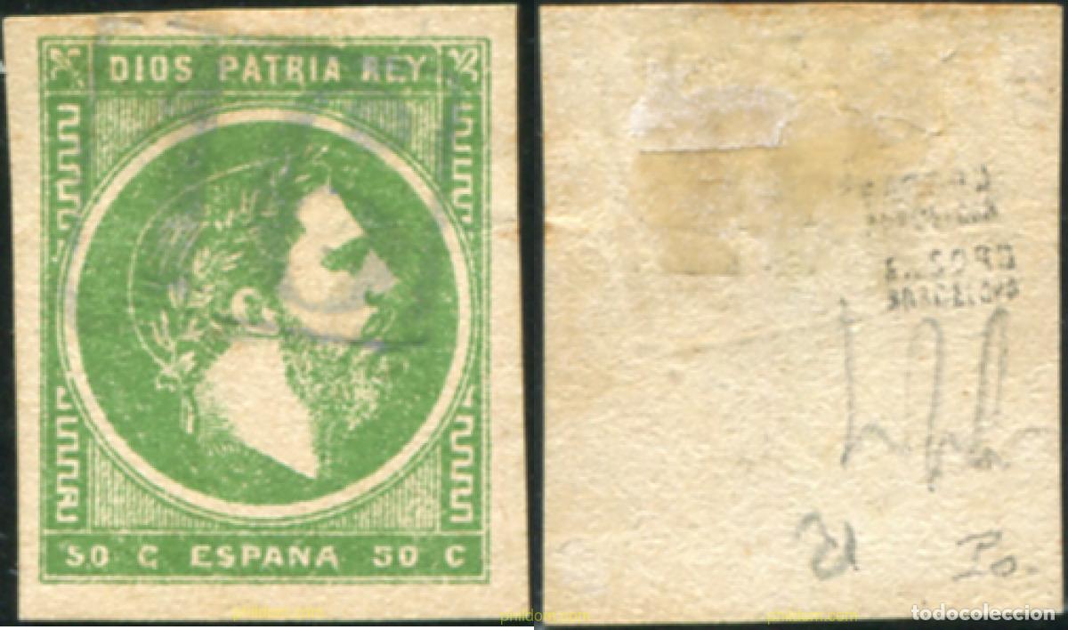 Sellos: 788317 USED ESPA&Ntilde;A 1875 CARLOS VII