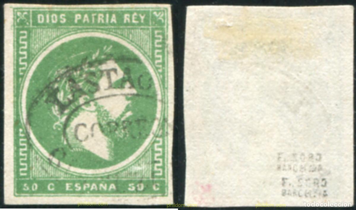 Sellos: 788321 USED ESPA&Ntilde;A 1875 CARLOS VII