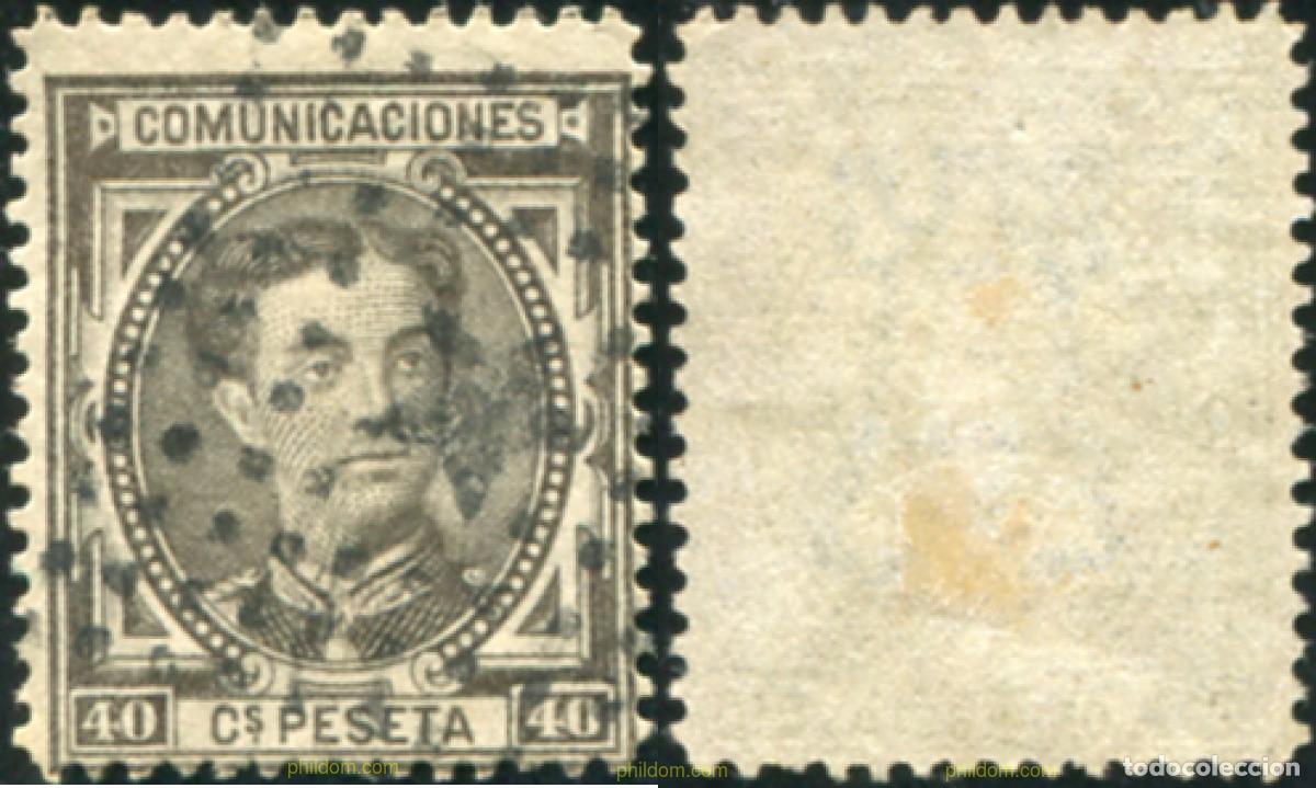 Sellos: 788339 USED ESPA&Ntilde;A 1876 CORONA REAL Y ALFONSO XII