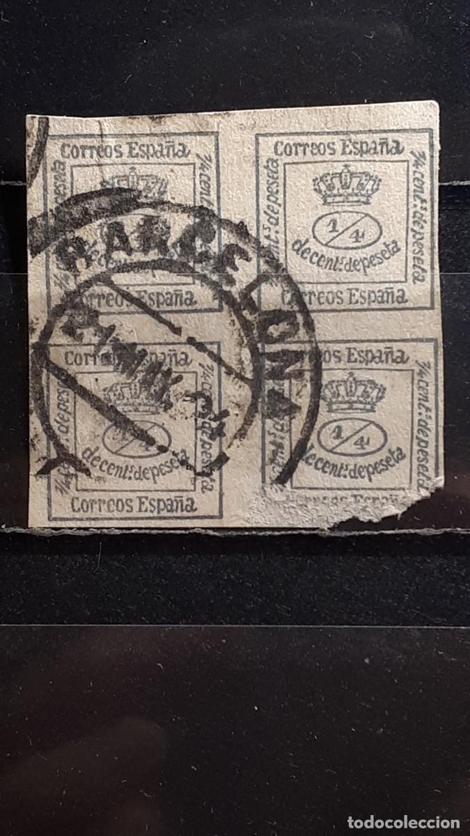 Sellos: ESPA&Ntilde;A. A&Ntilde;O 1876. &deg;. EDIFIL 173. - Foto 1