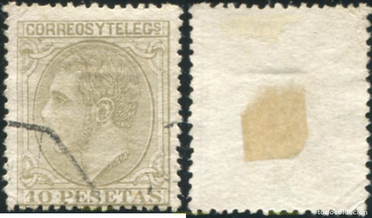 Sellos: 788389 USED ESPA&Ntilde;A 1879 ALFONSO XII