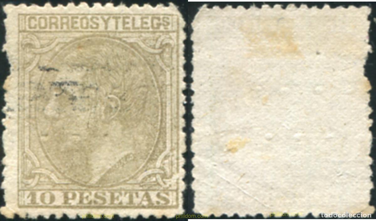 Sellos: 788391 USED ESPA&Ntilde;A 1879 ALFONSO XII