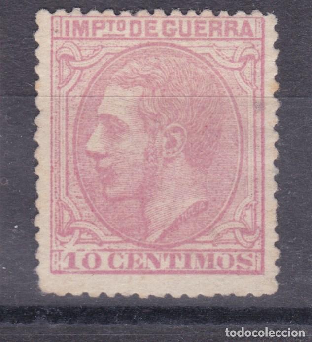 Sellos: SS2- Alfonso XII Impuesto Guerra Edifil NE5 Nuevo (*) Sin Goma