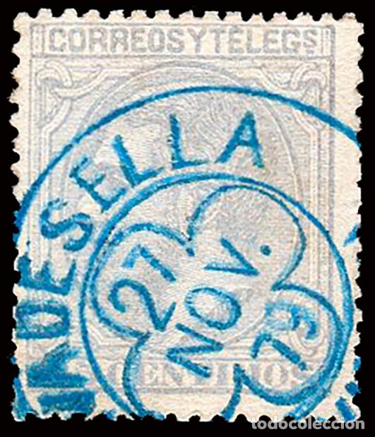 Sellos: Asturias - Edi o 204 - Mat Tr&eacute;bol azul &rdquo;Rivadesella&rdquo;