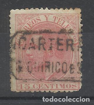 Stamps: ALFONSO XII CARTERIA SANT QUIRICO BARCELONA