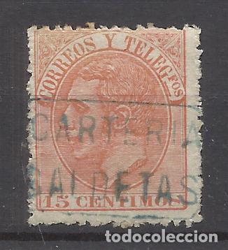 Stamps: ALFONSO XII CARTERIA CALDETAS BARCELONA