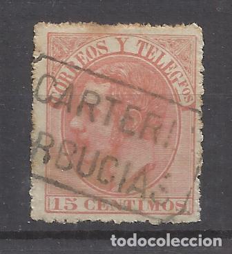 Sellos: alfonso XII CARTERIA ARBUCIES GIRONA GERONA