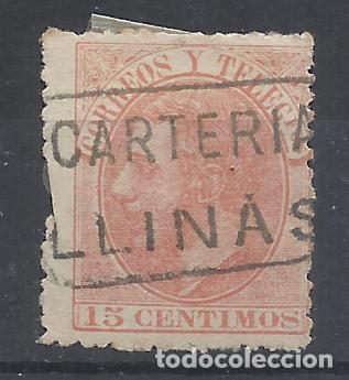 Sellos: alfonso XII CARTERIA LLINAS BARCELONA
