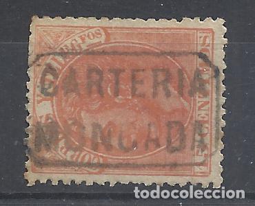 Sellos: alfonso XII CARTERIA MONCADA BARCELONA