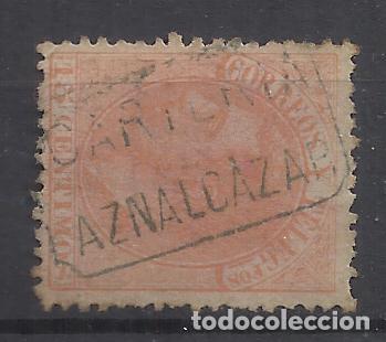 Sellos: alfonso XII EDIFIL 210 fechador aznalcazar sevilla
