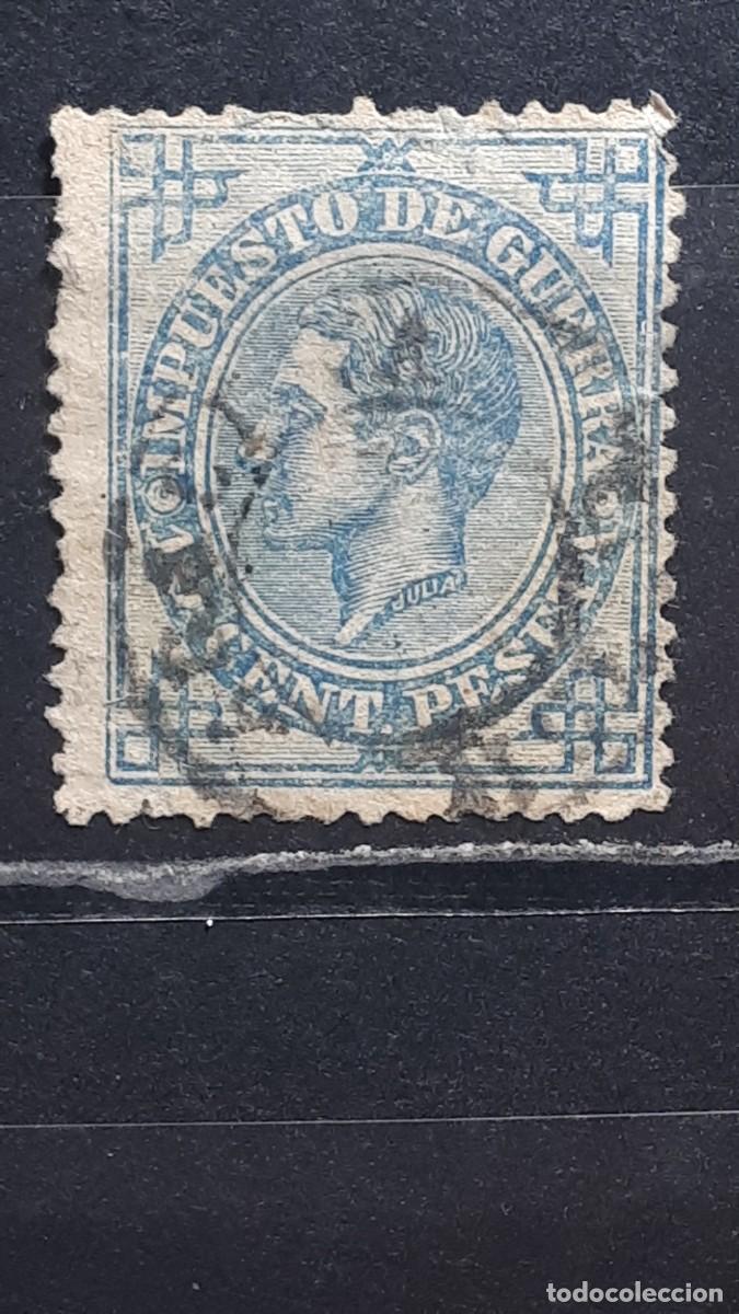 Sellos: ESPA&Ntilde;A. A&Ntilde;O 1876. &deg;. EDIFIL 184