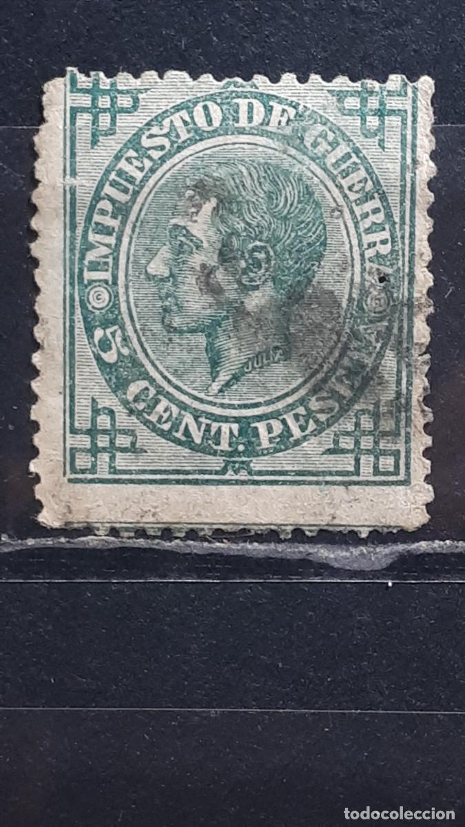 Sellos: ESPA&Ntilde;A. A&Ntilde;O 1876. &deg;. EDIFIL 183 - Foto 1