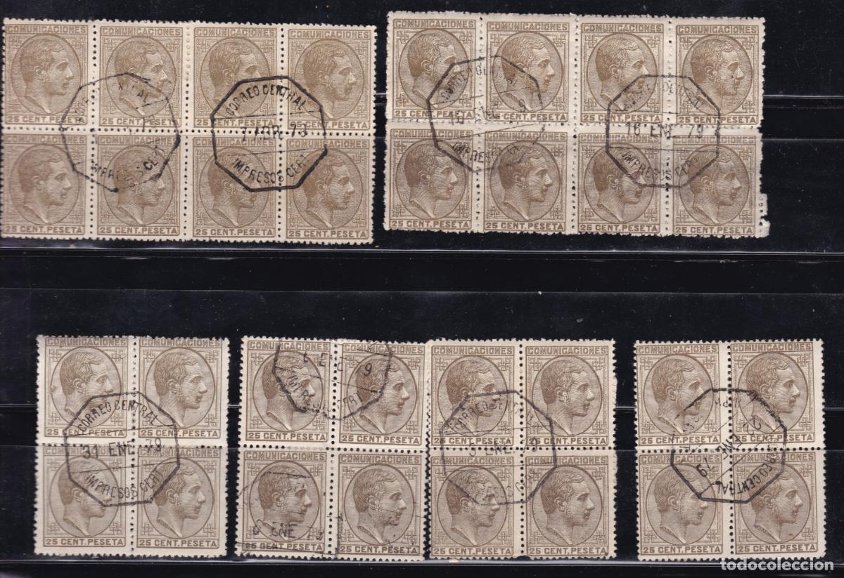 Sellos: FC4-132-Cl&aacute;sicos Edifil 194 x 32 Sellos Bloques + 100 euros