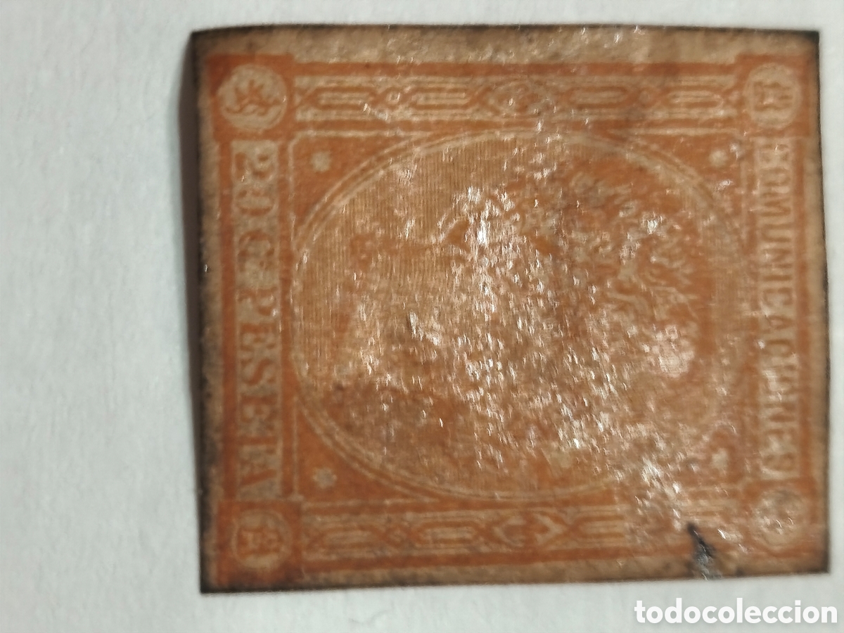 Sellos: Sello cl&aacute;sico n 165A nuevo con goma** Alfonso xll,variedad sin dentar 20 cts ver