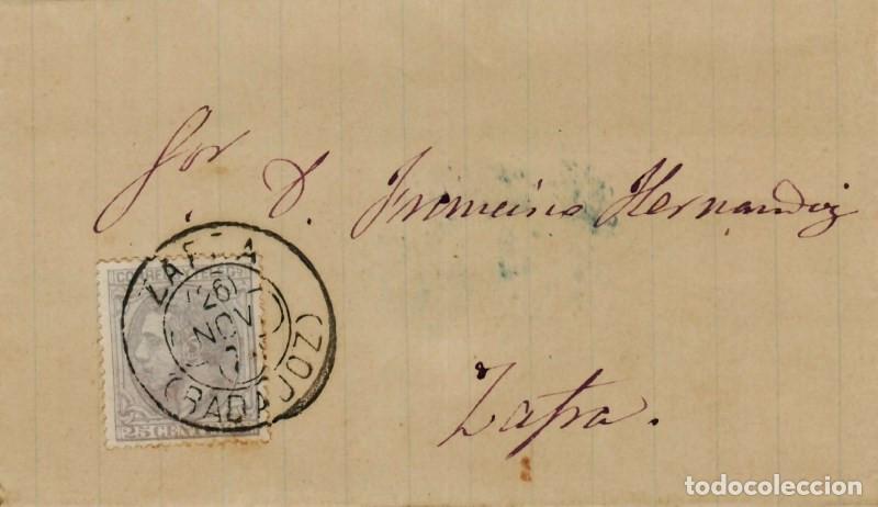 Sellos: FA0905, FILATELIA. 1879, 26 de noviembre. Zafra