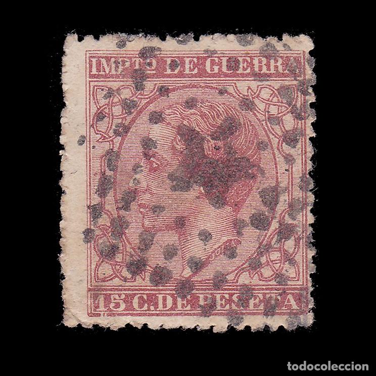 Sellos: ALFONSO XII. 1877 15c.ROMBO PUNTOS ESTRELLA .Edifil.188 + OBSEQUIO