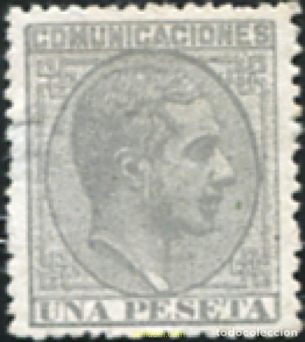 Sellos: 612714 HINGED ESPA&Ntilde;A 1878 ALFONSO XII