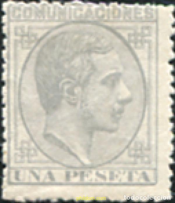 Sellos: 623146 HINGED ESPA&Ntilde;A 1878 ALFONSO XII