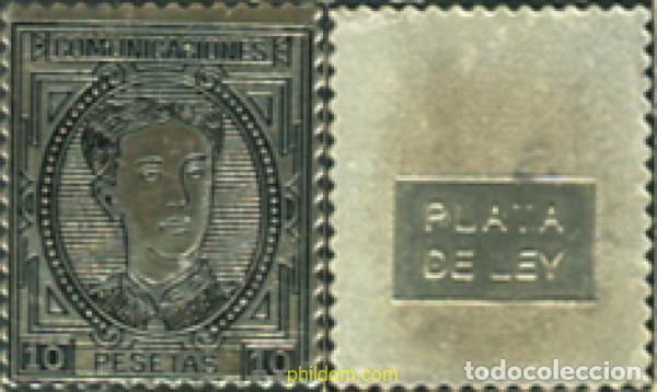 Sellos: 350975 MNH ESPA&Ntilde;A 1876 CORONA REAL Y ALFONSO XII