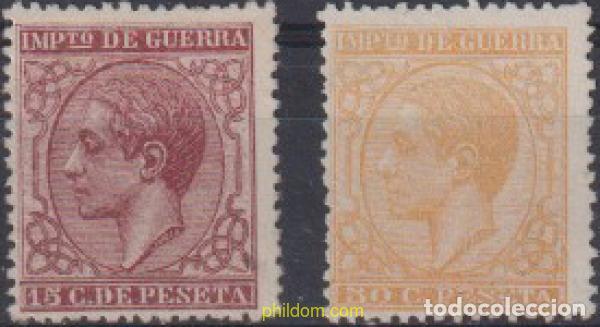Sellos: 612467 HINGED ESPA&Ntilde;A 1877 ALFONSO XII