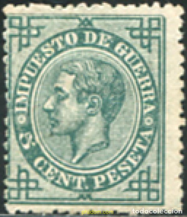 Sellos: 340742 HINGED ESPA&Ntilde;A 1876 ALFONSO XII