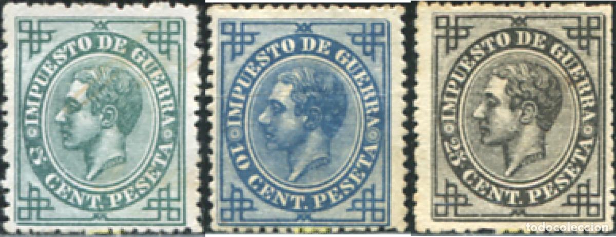 Sellos: 612716 HINGED ESPA&Ntilde;A 1876 ALFONSO XII