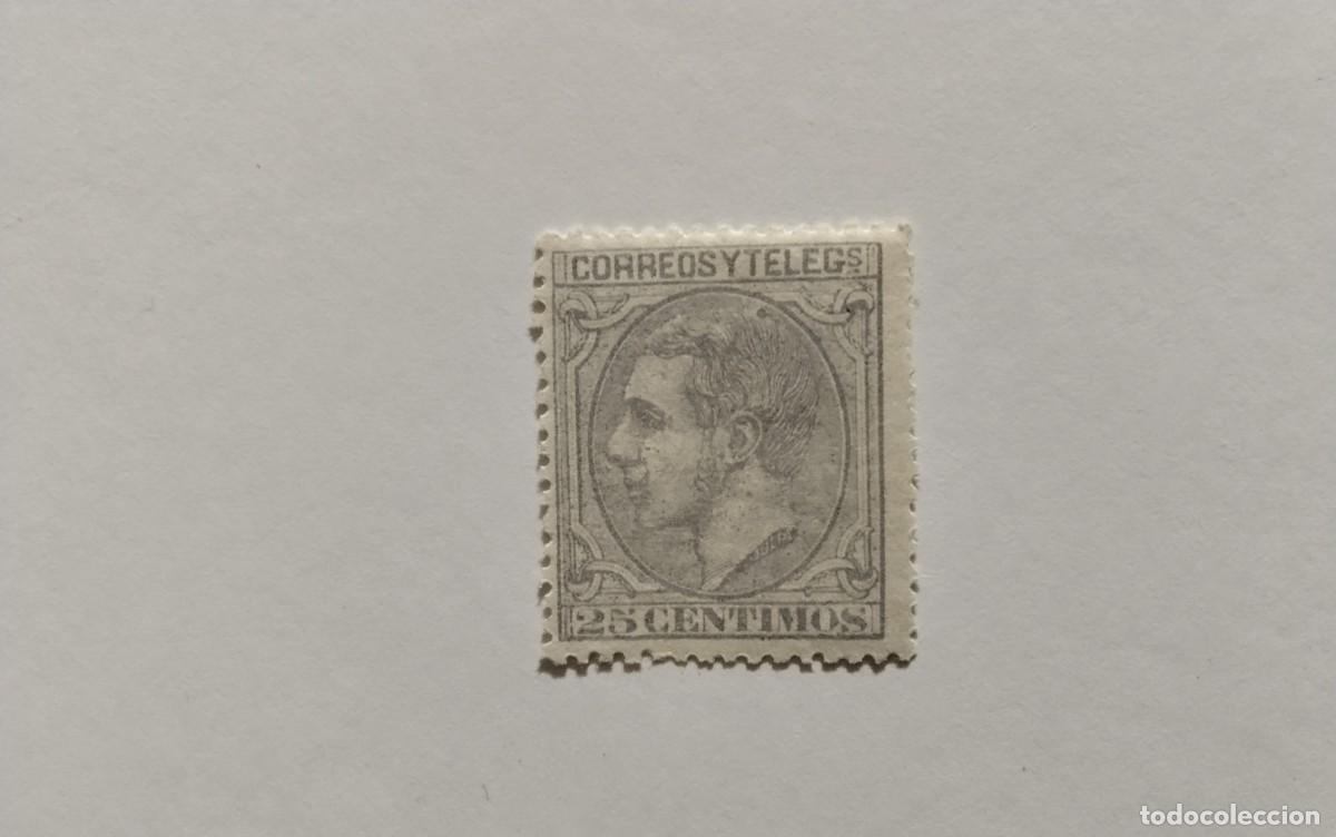 Sellos: ESPA&Ntilde;A - 1879 - ALFONSO XII - EDIFIL 204 - LUJO - MNH** -NUEVO - CENTRADO