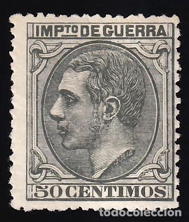 Selos: ESPA&Ntilde;A, 1879 EDIFIL N&ordm; NE 8 /*/, 50 c. verde, [NO EXPENDIDO]