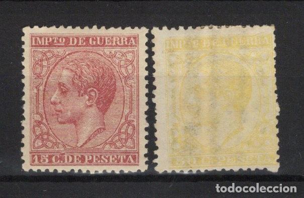 Selos: PC949 Sellos Espa&ntilde;a a&ntilde;o 1877 EDIFIL 188/198* sellos originales en NUEVO (189 descolorido)v.c. 1030 &euro;