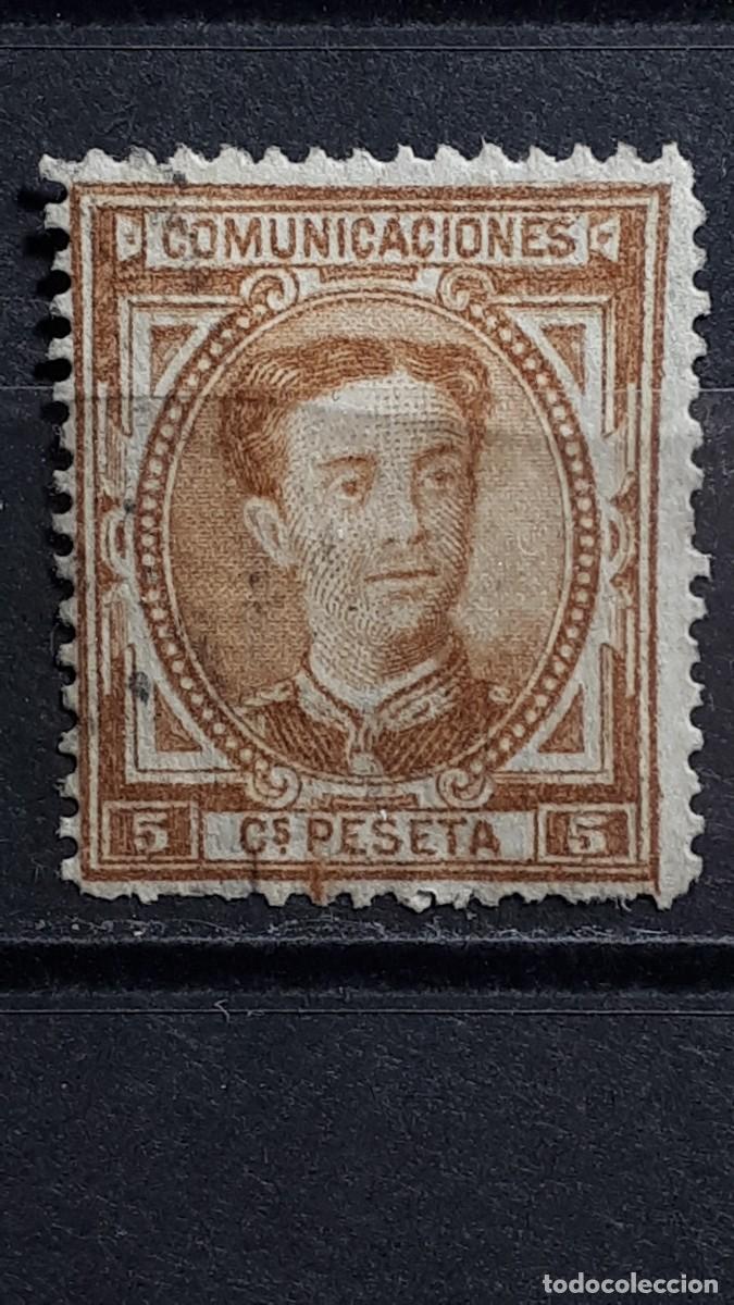 Sellos: ESPA&Ntilde;A. A&Ntilde;O 1876. &deg;. Edifil 174