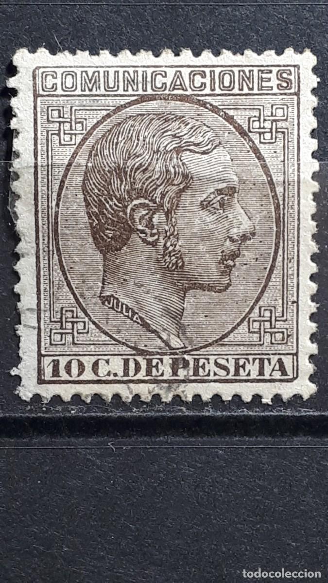 Sellos: ESPA&Ntilde;A. A&Ntilde;O 1878. &deg;. Edifil 192