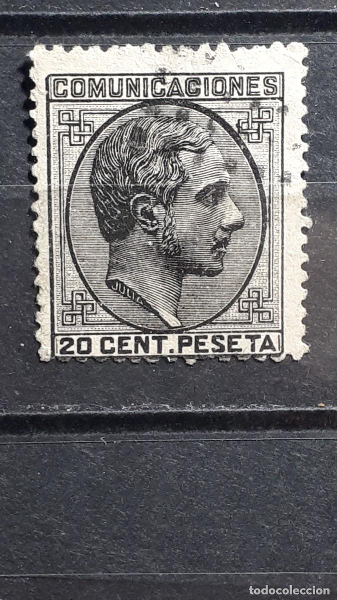 Sellos: ESPA&Ntilde;A. A&Ntilde;O 1878. &deg;. Edifil 193