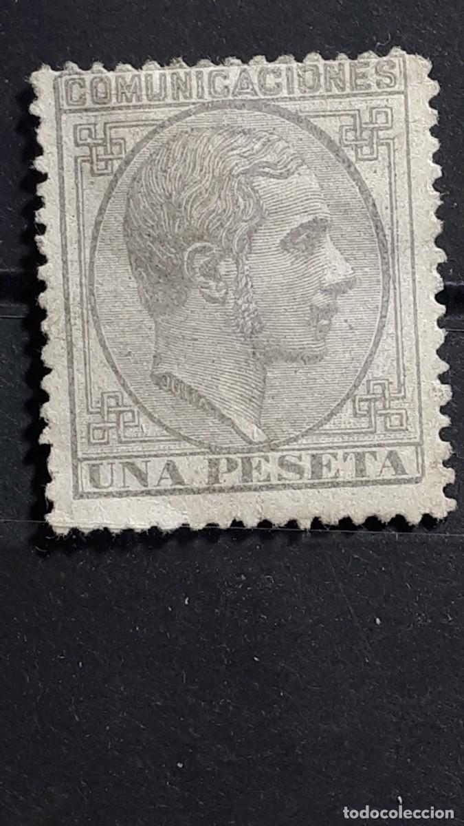 Sellos: ESPA&Ntilde;A. A&Ntilde;O 1878. (*). Edifil 197